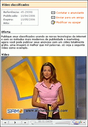 V�deo Classificados